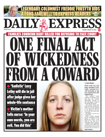 Daily Express - 22 Aug 2023