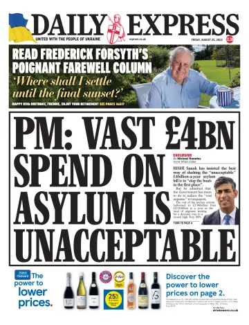 Daily Express - 25 Aug 2023