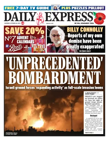 Daily Express - 28 Oct 2023