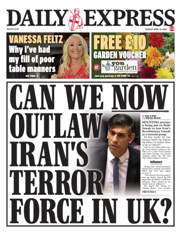 Daily Express - 16 Apr. 2024