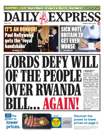Daily Express - 18 Apr 2024