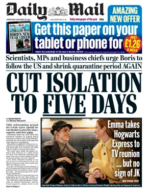 Daily Mail - 2021-12-29