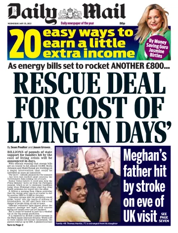 Daily Mail - 25 May 2022