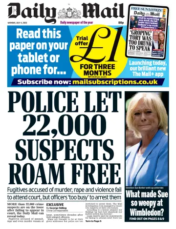 Daily Mail - 4 Jul 2022