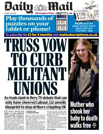 Daily Mail - 26 Jul 2022
