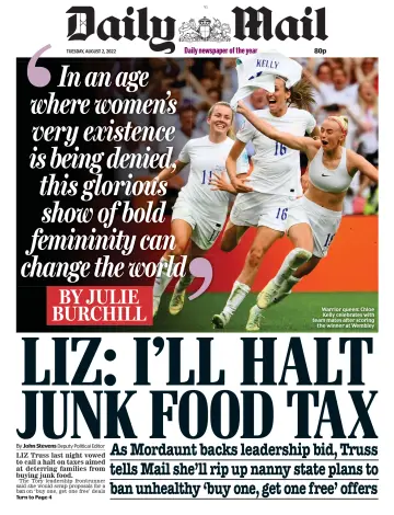 Daily Mail - 2 Aug 2022