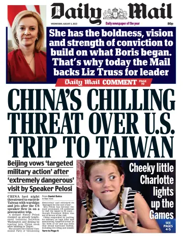 Daily Mail - 3 Aug 2022