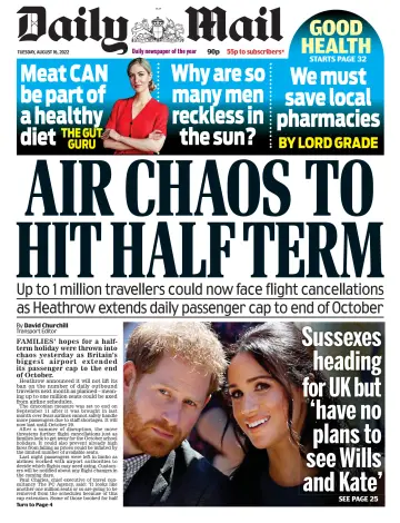 Daily Mail - 16 Aug 2022
