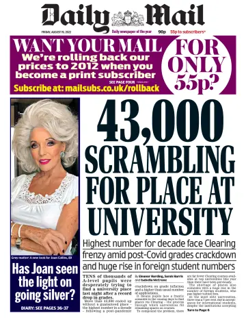 Daily Mail - 19 Aug 2022