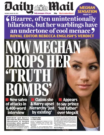 Daily Mail - 30 Aug 2022