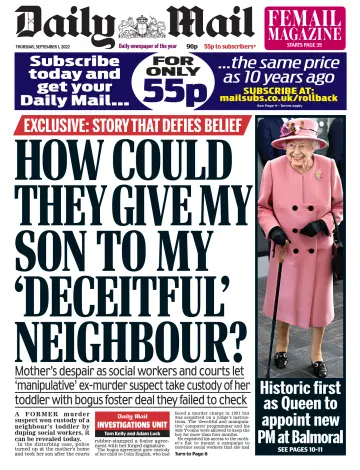 Daily Mail - 1 Sep 2022