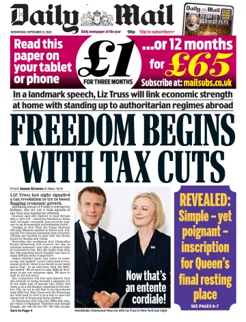 Daily Mail - 21 Sep 2022