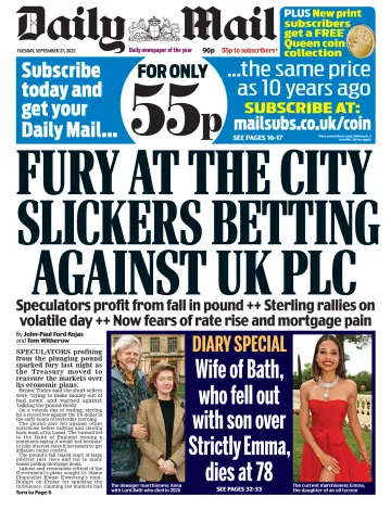 Daily Mail - 27 Sep 2022