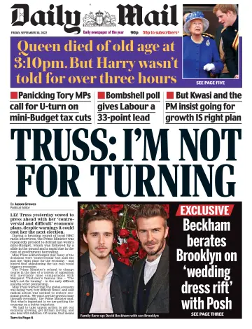 Daily Mail - 30 Sep 2022
