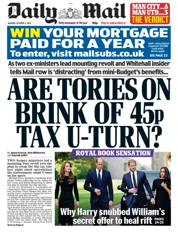 Daily Mail - 3 Oct 2022