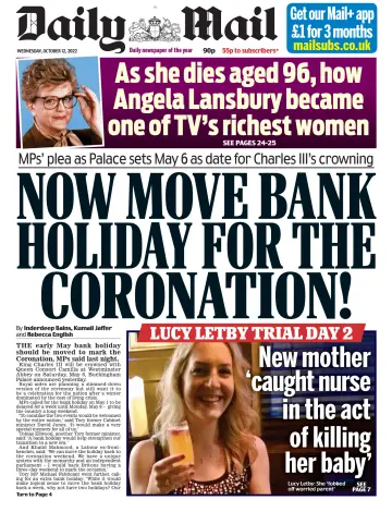 Daily Mail - 12 Oct 2022