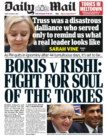 Daily Mail - 21 Oct 2022
