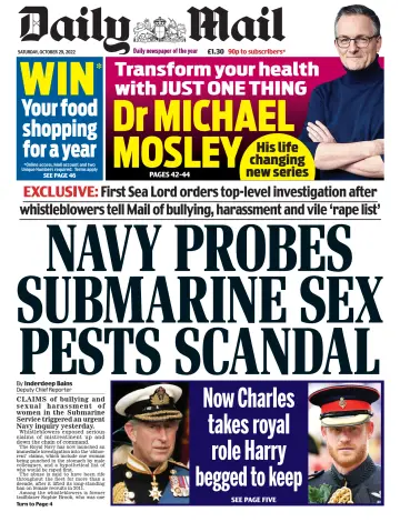 Daily Mail - 29 Oct 2022