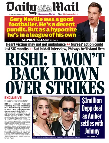 Daily Mail - 20 Dec 2022
