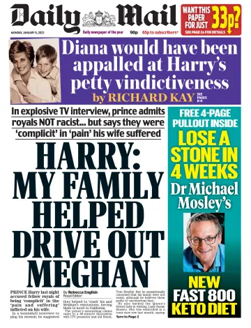 Daily Mail - 9 Jan 2023