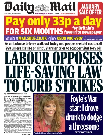Daily Mail - 11 Jan 2023