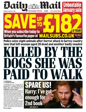Daily Mail - 14 Jan 2023