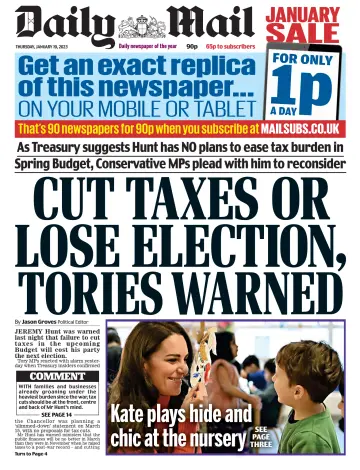 Daily Mail - 19 Jan 2023