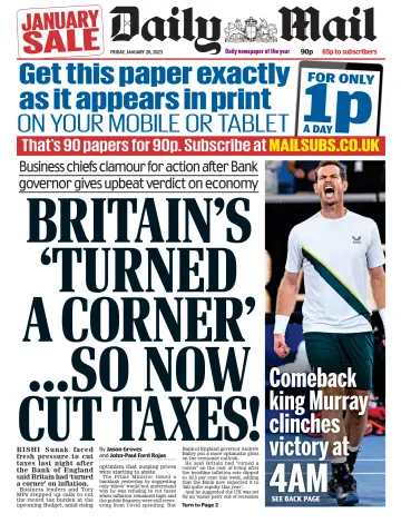 Daily Mail - 20 Jan 2023