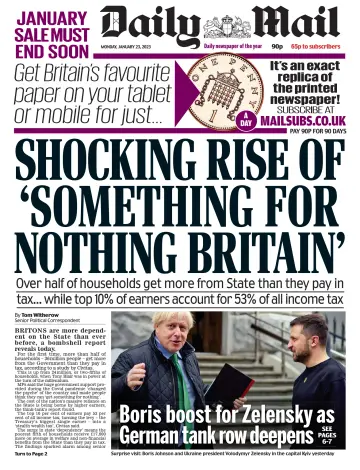 Daily Mail - 23 Jan 2023