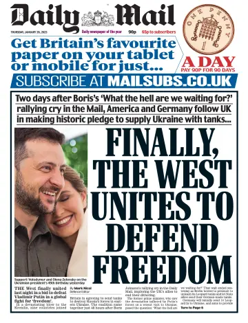 Daily Mail - 26 Jan 2023