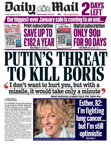 Daily Mail - 30 Jan 2023