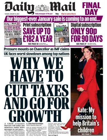 Daily Mail - 31 Jan 2023