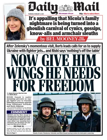 Daily Mail - 9 Feb 2023