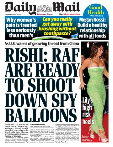 Daily Mail - 14 Feb 2023