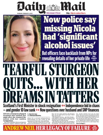 Daily Mail - 16 Feb 2023