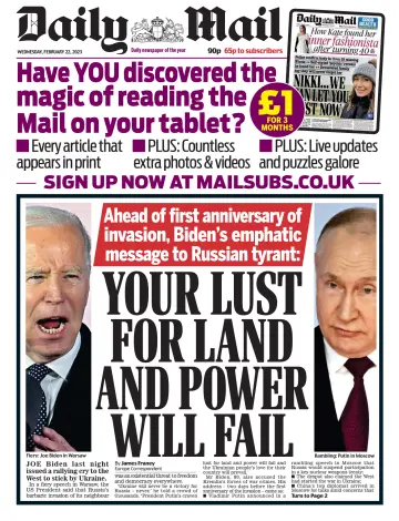 Daily Mail - 22 Feb 2023