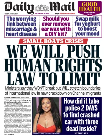 Daily Mail - 7 Mar 2023