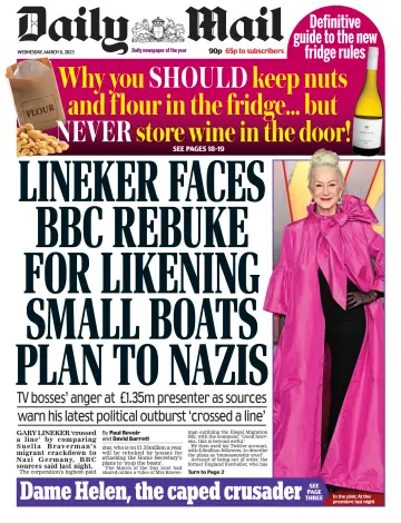 Daily Mail - 8 Mar 2023