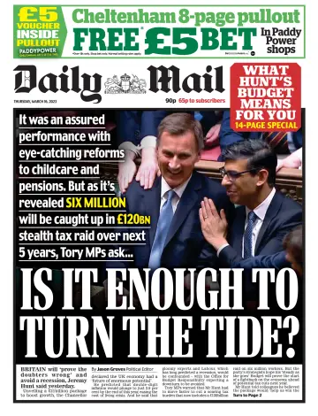 Daily Mail - 16 Mar 2023