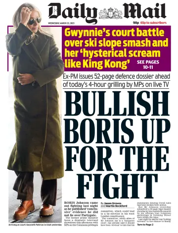 Daily Mail - 22 Mar 2023