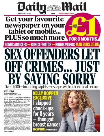 Daily Mail - 27 Mar 2023