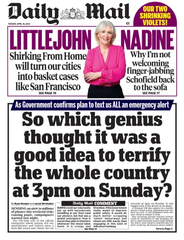 Daily Mail - 18 Apr 2023
