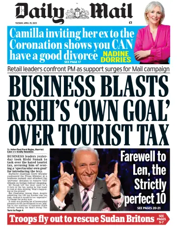 Daily Mail - 25 Apr 2023