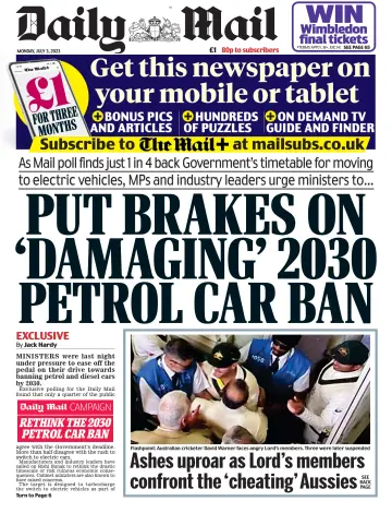 Daily Mail - 3 Jul 2023