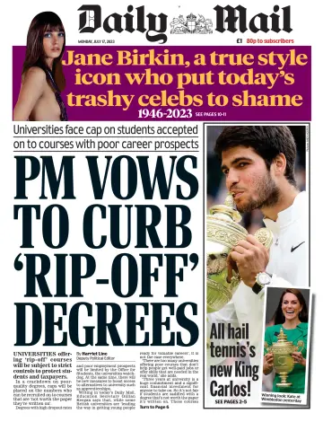 Daily Mail - 17 Jul 2023