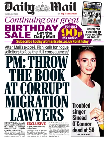 Daily Mail - 27 Jul 2023