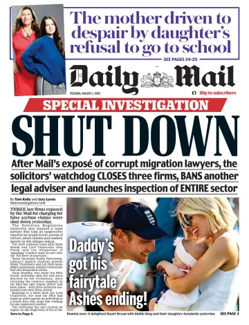 Daily Mail - 1 Aug 2023