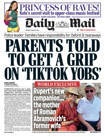 Daily Mail - 15 Aug 2023