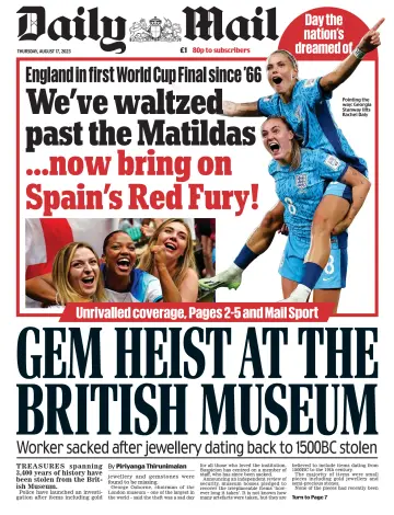 Daily Mail - 17 Aug 2023
