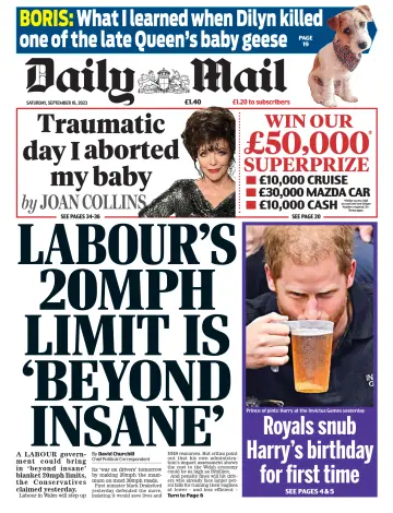 Daily Mail - 16 Sep 2023